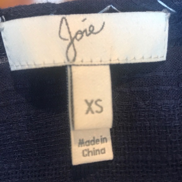 Joie Embroidered Peasant Blouse - Picture 4 of 4